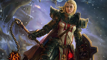 knight, Fantasy Armor, Diablo III, Crusaders / and Mobile Backgrounds HD wallpaper