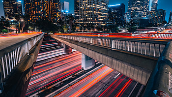 Long Exposure City Road , long-exposure, road, city, graphy HD wallpaper