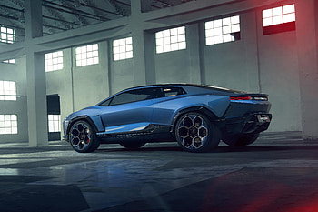 vehicle, Lamborghini Lanzador HD wallpaper