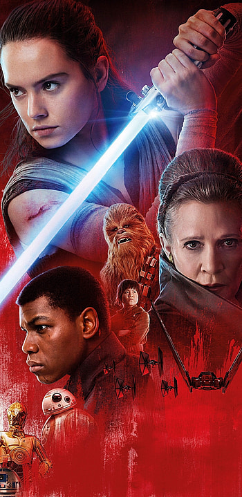 Star Wars: The Last Jedi, Leia Organa HD phone wallpaper