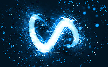 DJ Snake blue logo, , Norwegian DJs, blue neon lights, creative, blue abstract background, William Sami Etienne Grigahcine, DJ Snake logo, music stars, DJ Snake HD wallpaper