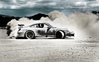 Porsche 911 GT3 Drift, porsche, drifting-cars, old HD wallpaper