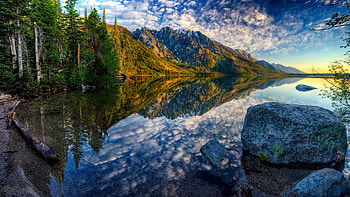 Jenny Lake, Grand Teton National Park HD wallpaper