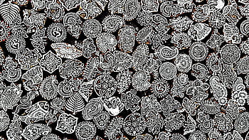 Detailed collection of traditional Indian block print patterns, highlighting cultural artistry. HD wallpaper