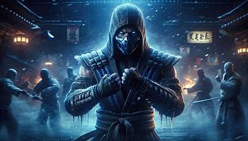 Sub Zero Scorpion , sub-zero, scorpion, mortal-kombat, games, deviantart, video-games HD wallpaper