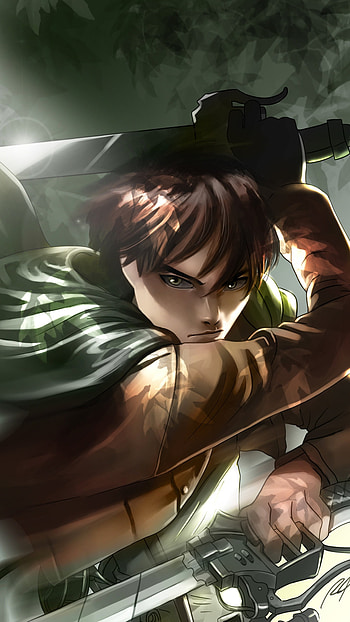 Eren Yeager, Attack On Titan Korean Series HD phone wallpaper