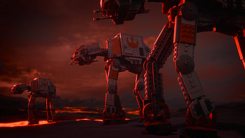 LEGO Star Wars: Galactic Rebuild —, TV Show, LEGO Star Wars: Rebuild the Galaxy, AT-AT Walker HD wallpaper