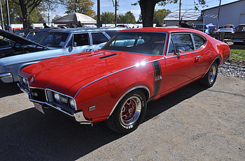 1968 Oldsmobile 442, 442, w30, red, clean HD wallpaper
