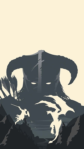 Dragonborn, game, skyrim HD phone wallpaper