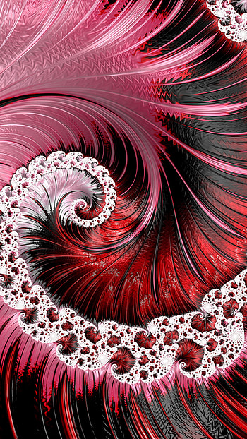 Trippy Psychedelic Fractal, Abstract, fractal HD phone wallpaper