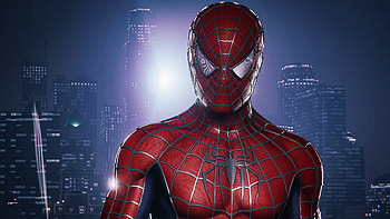 Spiderman, far from home, red, tobeymcguire HD wallpaper
