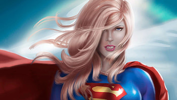 Artwork Supergirl, supergirl, superheroes, digital-art, artwork, behance HD wallpaper