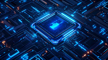 : Blue Circuit Technology Unveiled, technology, circuit, blue HD wallpaper