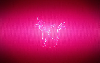 Pink, Vector, Pokemon, Pokémon, Espeon HD wallpaper
