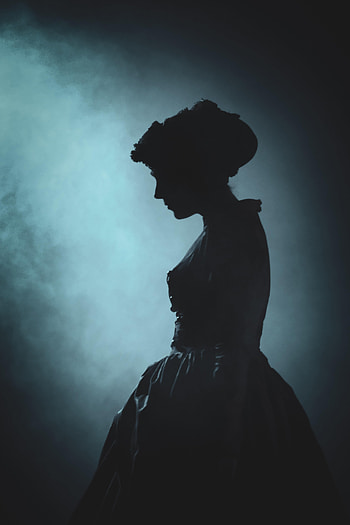 Dark, Silhouette, Girl, Loneliness HD phone wallpaper