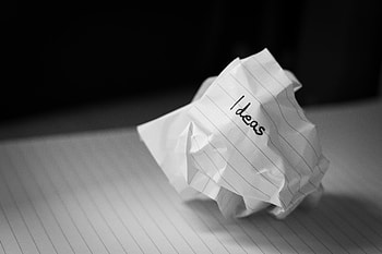 Words, Paper, Word, Idea, Crumpled, Crushed HD wallpaper
