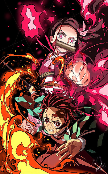 Demon slayer, Anime HD phone wallpaper