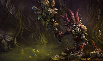 League of Legends - Trundle, trundle, league, legends, riot HD wallpaper