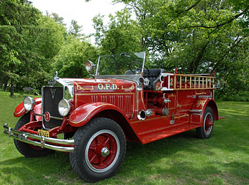 Fire Rescue, american, Rescue, 1933, lafrance, Fire, oldtimer HD wallpaper