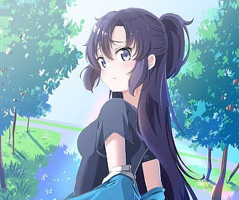 Hayase Yuuka, Hayase Yuuka, video game, Blue Archive HD wallpaper
