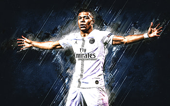 Kylian Mbappé, Paris SG, mbappe, kylian mbappe, football, PSG HD wallpaper
