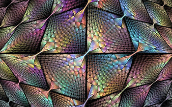 Fractal Glasses, glasses, digital art, fractal, abstract HD wallpaper