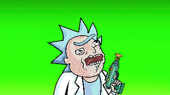 Rick 8 Bit, rick, rick-and-morty, tv-shows, 8-bit, minimalism, minimalist, artist, artwork, digital-art HD wallpaper