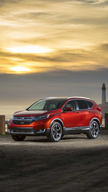 Honda Cr V, Honda Cr V Red HD phone wallpaper