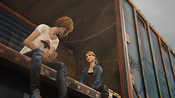 Rachel Amber, Chloe Price, Video Game, Life Is Strange: Before The Storm, Brown Hair, Life Is Strange, Train HD wallpaper