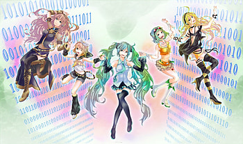 Vocaloid Girls, beautiful girls, indigo, luka megurine, kagamine rin, cute girls, short hair, loli, sexy, hot girls, white, hatsune miku, sexy dress, ecchi, miku hatsu, hot, singer, sexy girls, kawaii, purple, anime, pretty, green, seductive girl, violet, megurine, lingerie, kiss, bra, shy girl, blue, luka, black, rin, cute, vocaloid, long hair, music, brown, chibi, swimwear, pretty girls, nightwear, megurine luka, seductive, breasts, bikini, beautiful, anime girls, orange, yuri, kagamine, moe, gray, rin kagamine, red, yellow, girls, tagme, blush, shy, panty HD wallpaper