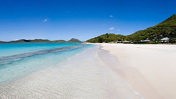 Hermitage bay Antigua, Natural landscape HD wallpaper