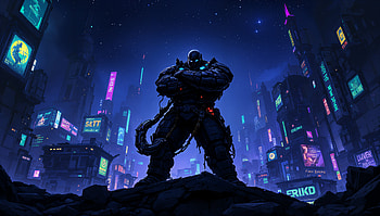 Vibrant Cyberpunk Cityscape - Ultra, cyberpunk, futuristic, cityscape, neon lights HD wallpaper