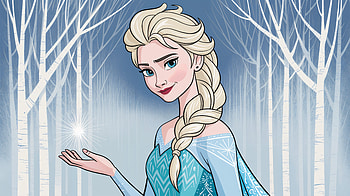 Arctic Queen Elsa - Ultra, Elsa (Frozen), princess, animated character HD wallpaper
