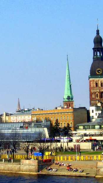 Latvia Travels, Riga beauty, Stunning skyline, Architectural marvels HD phone wallpaper
