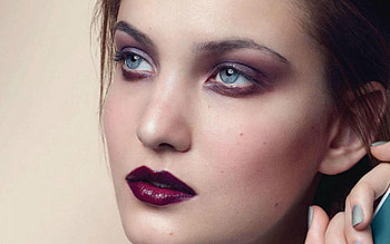 brunettes, makeup, model, pretty, brunette HD wallpaper