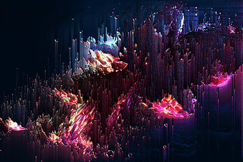 Pixel Sorting, pixel, abstract, behance HD wallpaper