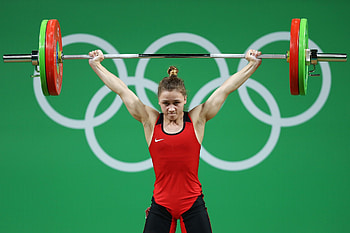 Weightlifting, Olympic athletes, 53kg women, Record-setting lifts HD wallpaper