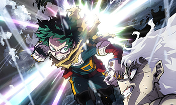 My Hero Academia : Midoriya vs Shigaraki Epic Showdown, Anime, My Hero Academia, Izuku Midoriya, Tomura Shigaraki HD wallpaper
