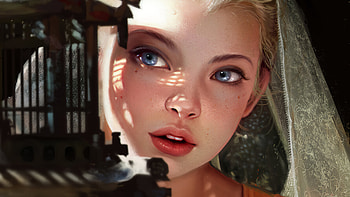 Casanova Bride, bride, artist, artwork, digital-art, fantasy-girls, artstation HD wallpaper