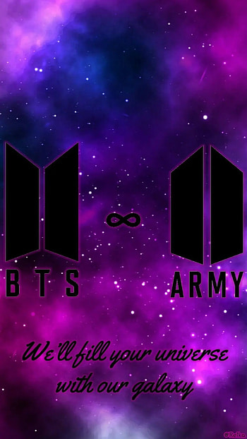 Bts Symbol, Dark Purple HD phone wallpaper