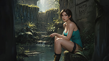 Lara Croft Chronicles , tomb-raider, lara-croft, artwork, artist, digital-art, deviantart, games, video-games HD wallpaper