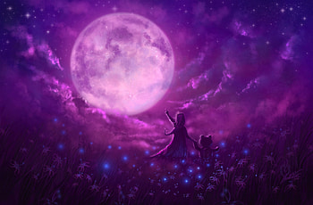 In Dreamy Land, artist, artwork, digital-art, pink HD wallpaper