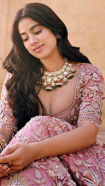 Janavi kapoor, bollywood actress HD phone wallpaper