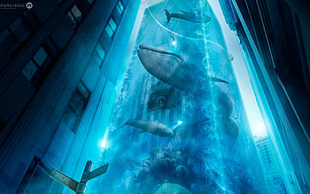 Aqua City, graphics HD wallpaper