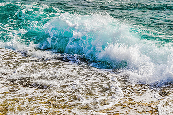 Nature, Shore, Bank, Ocean, Spray, Foam HD wallpaper
