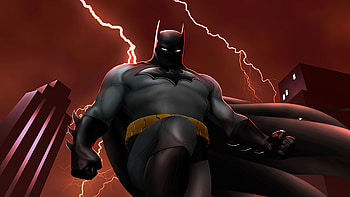 Bat Man Red Knight, batman, superheroes, artist, artwork, digital-art, artstation HD wallpaper