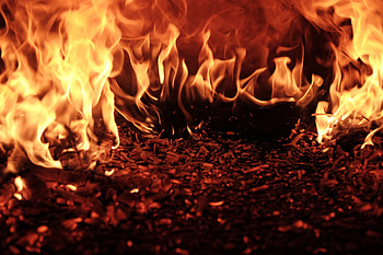 Fire, Flame, Miscellanea, Miscellaneous, Ash HD wallpaper