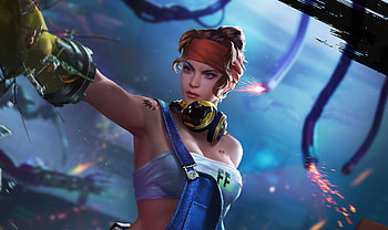 Shani, Garena Fire, game, girl character, art HD wallpaper