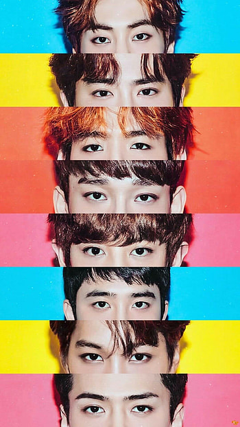 EXO for Android, Mobile fandom, Versatile group, Captivating graphics HD phone wallpaper