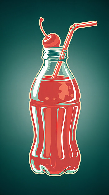 Soda Splash: A Refreshing , drink, bottle HD phone wallpaper